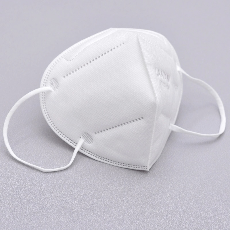 China Supplier Disposable White 5 Layers Non-Woven Fabric KN95 Face Maskchina Supplier Disposable White 5 Layers Non-Woven Fabri