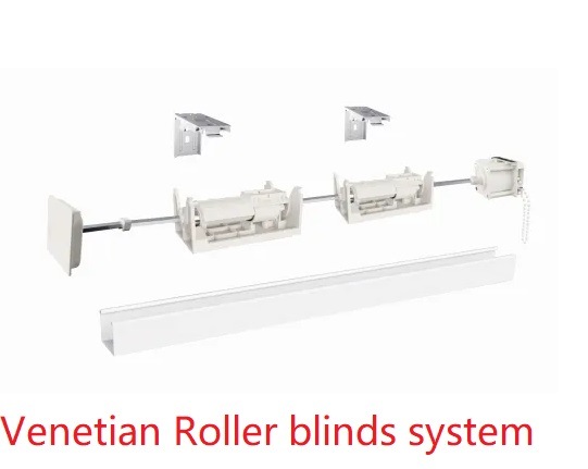 Outdoor Windproof Sun Shades Motorized Roller Blinds/ Electrical Zipper Roller Blinds Components
