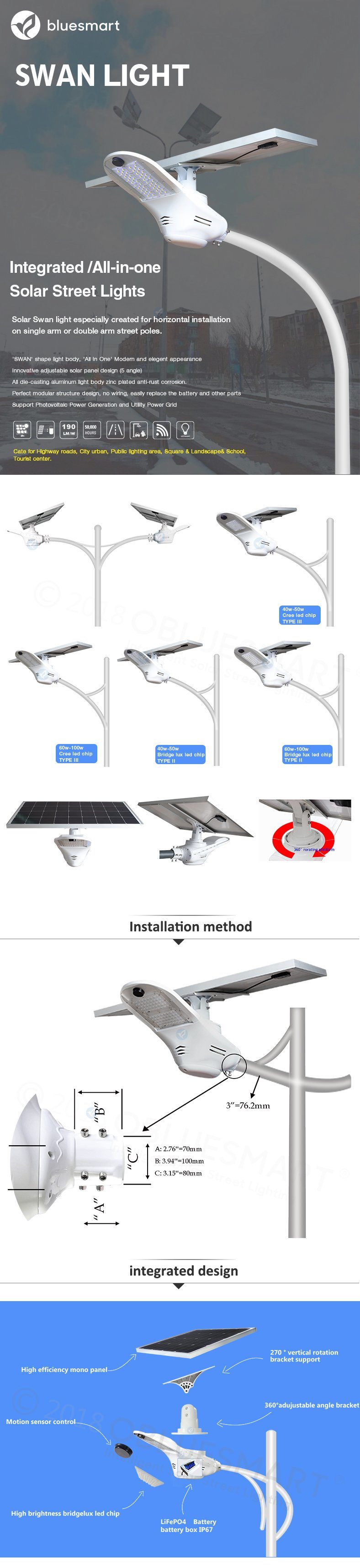 Solar Products Solar Road Lights for Remote Rural Area Lighting