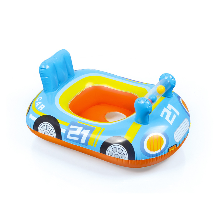 Inflatable Baby Seat Swim Seat Water Toy Inflatable Baby Seat Float Child Swimming Boat and Sunshade