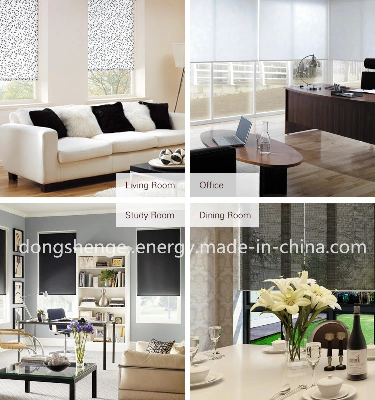 High Quality Automatic Roll Window Curtains Automatic Roller Blinds Electric Blinds