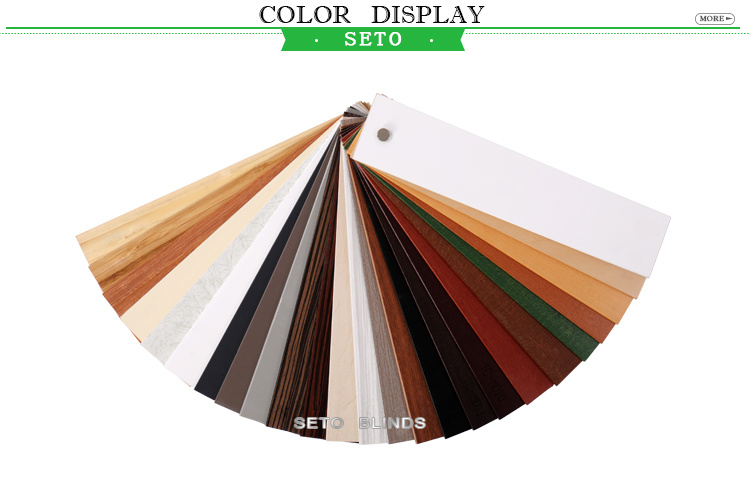 2019 Hot Sale Canopy White Faux Wood Blinds Interior Window Shutters