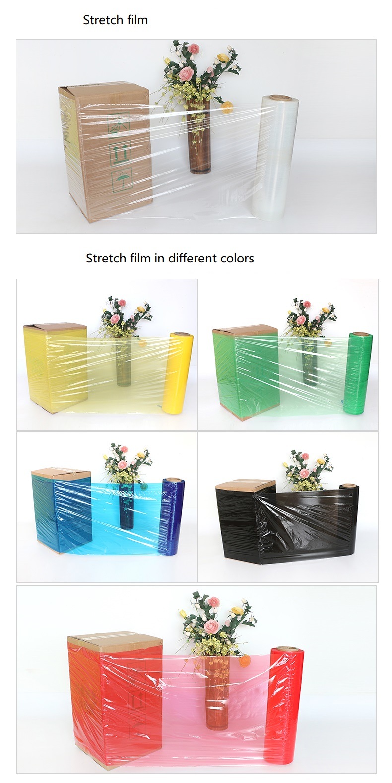 Plastic Stretch Film, Wrap Film, Stretch Wrap Film