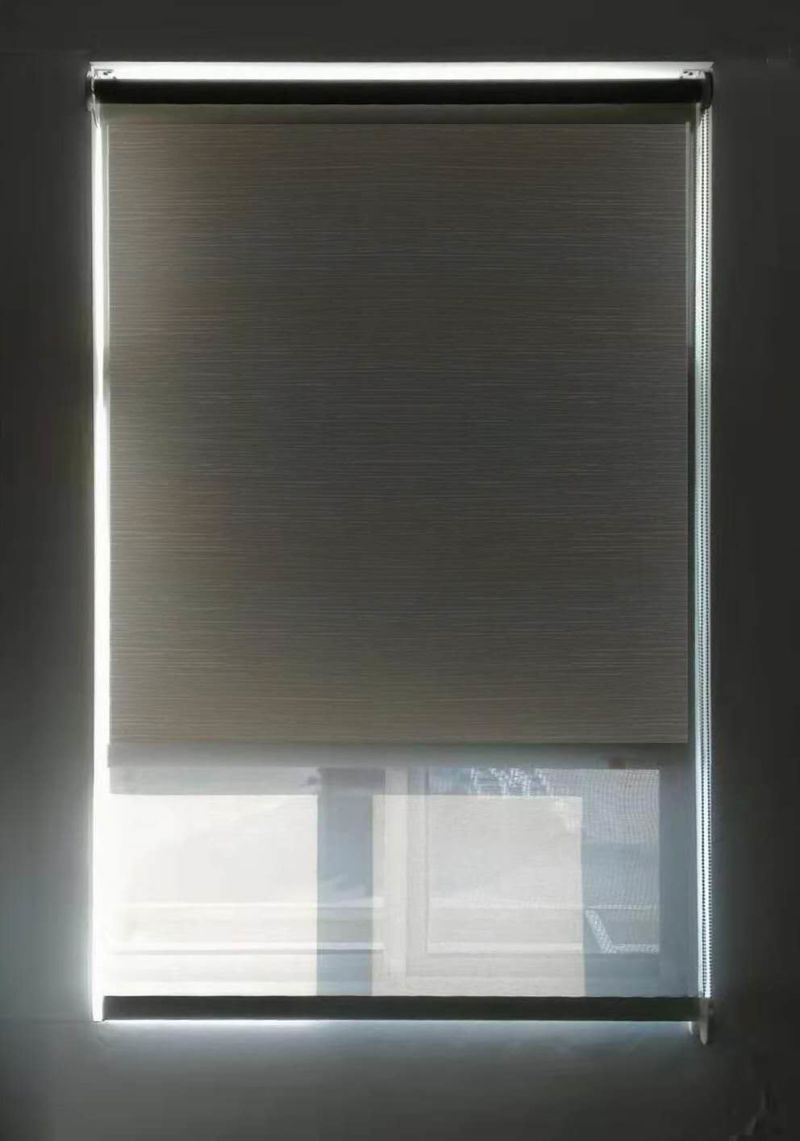 Double Layers Roller Blinds for Home Use