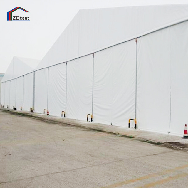 Large Marquee Waterproof Heavy Duty Storage Tent with Roller Door