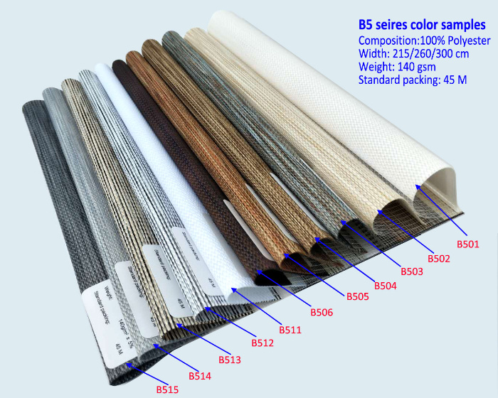 Roller Blind High-Quality Day and Night Curtain Fabric