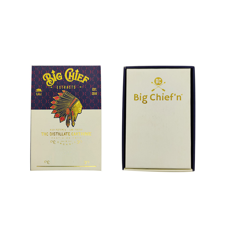 Big Chief Cartridge Wooden Mouth 0.8/1.0ml Cartridge with Box