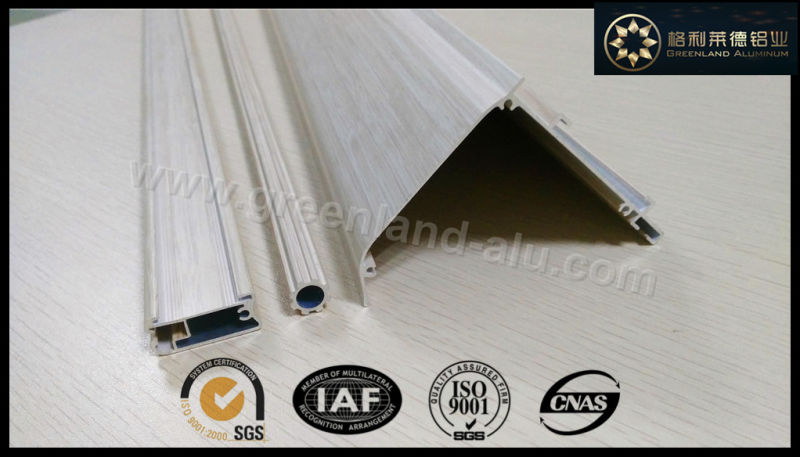 40mm Roller Blinds Head Tube Anodized Silver to Europe