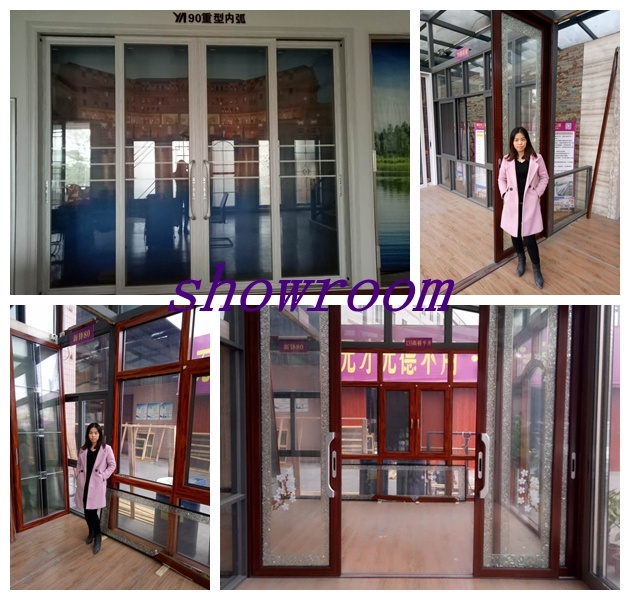 Popular Style Best Sell Aluminum Sliding Window with Blinds