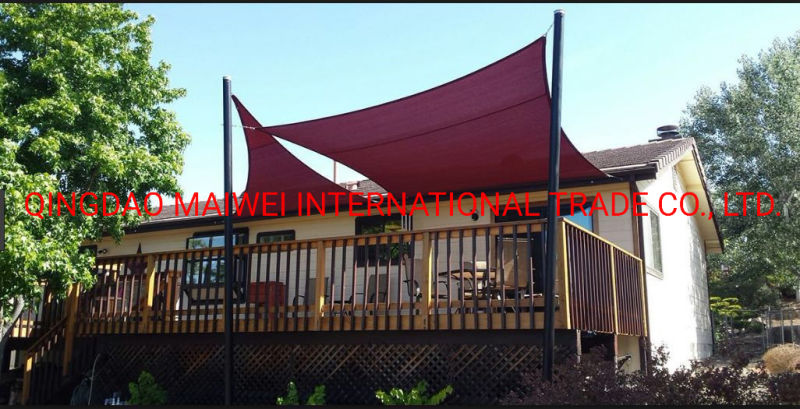 Durable Shade Sails, Sun Shade Net for Heavy Sunlight, Red, Blue, Beige, Green Shade Net, Plastic Net