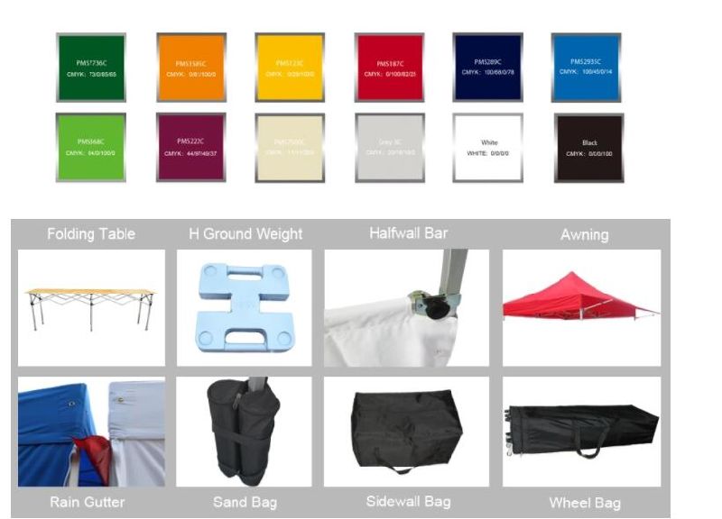 Folding Tents / Ez up Folding Tents with Logo