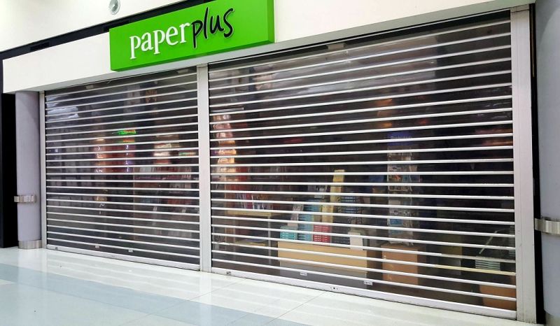 PVC Roller Shutters/Polycarbonate Clear Rolling Shutters/High Perspective Roller Shutters