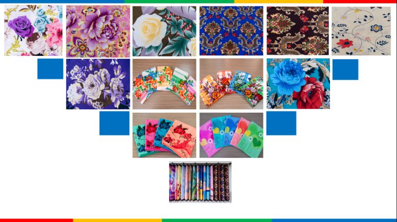 Wholesale Flower Brushed Microfiber Bedding Fabric Supplier Sets with Curtains