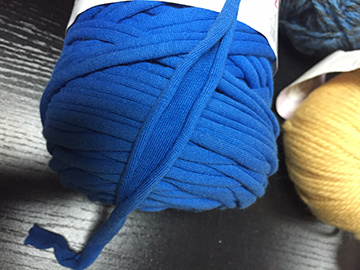 Polyester Fabric Roll Hand Knitting Cotton Fancy Yarn