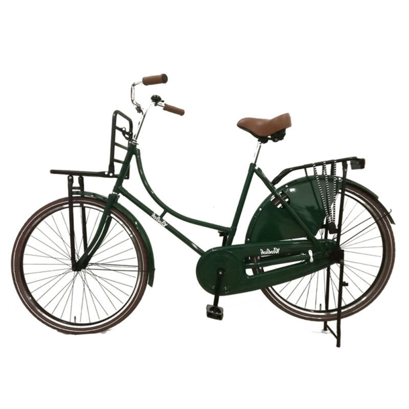 28inch Green Vintage Black Old Dutch Bikes