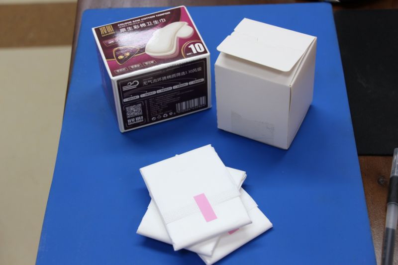 Disposable Hygienic Day Use 180mm Sanitary Napkin Pad