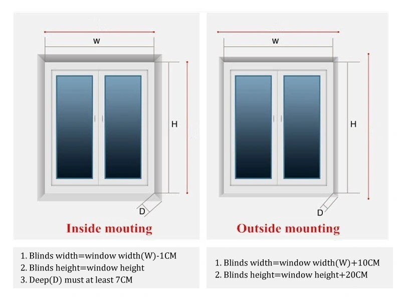 Custom Size Basic Horizontal Zebra Blinds for Windows