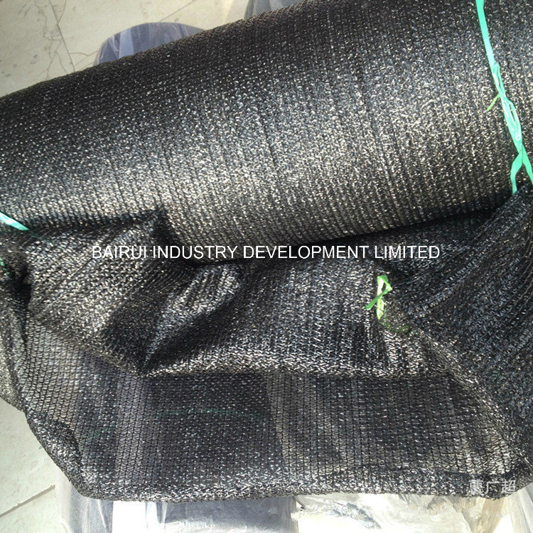 PE Black Plastic Sunshade Net Shade Netting for Garden