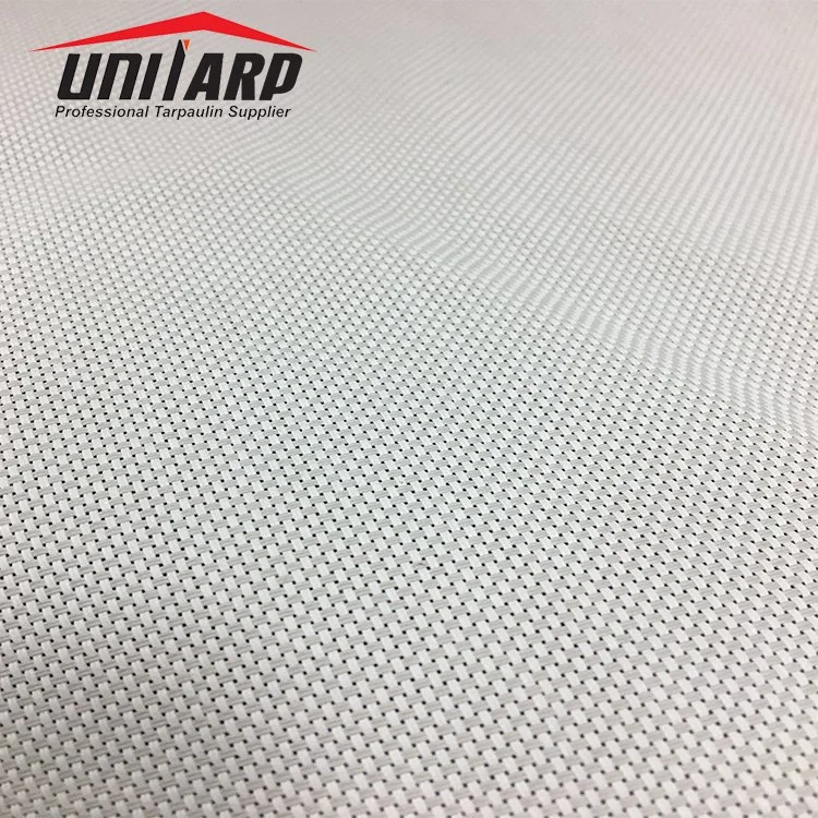 UV Protection PVC Coated Mesh Fabric Sunscreen Textile for Roller Blinds