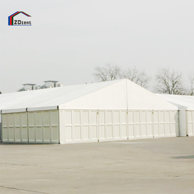 Large Marquee Waterproof Heavy Duty Storage Tent with Roller Door