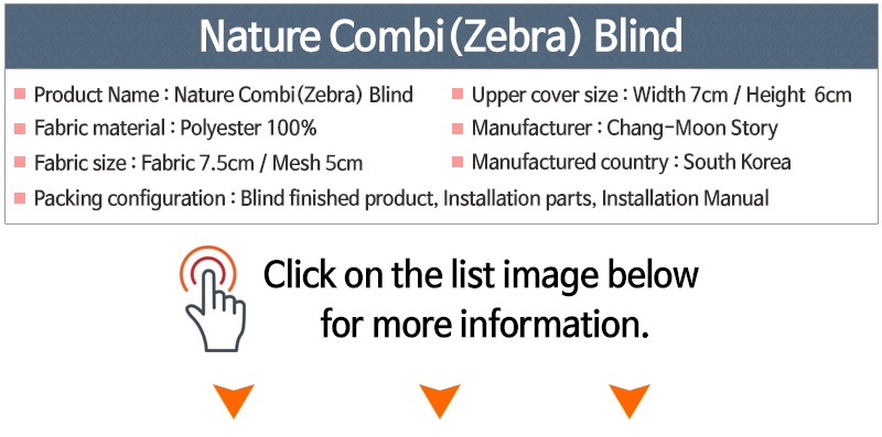 Window Blinds Zabra Blinds Fabric Blinds Accessories for Sale