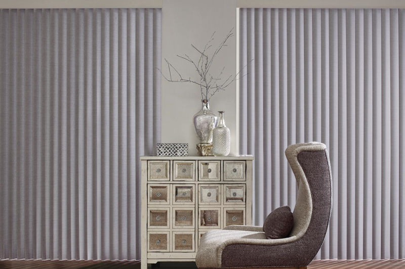 New Design Home Decor Manual Sheer Vertical Curtains Hanus Blinds