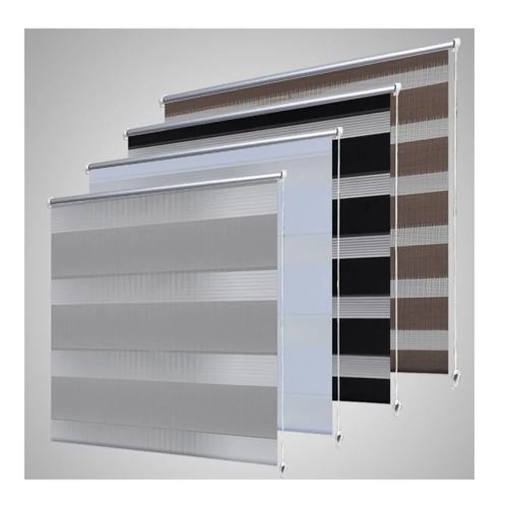 Hot Sale Windows Blinds High Quality Decorative Curtain Sunscreen Day Night Roller Zebra Blinds
