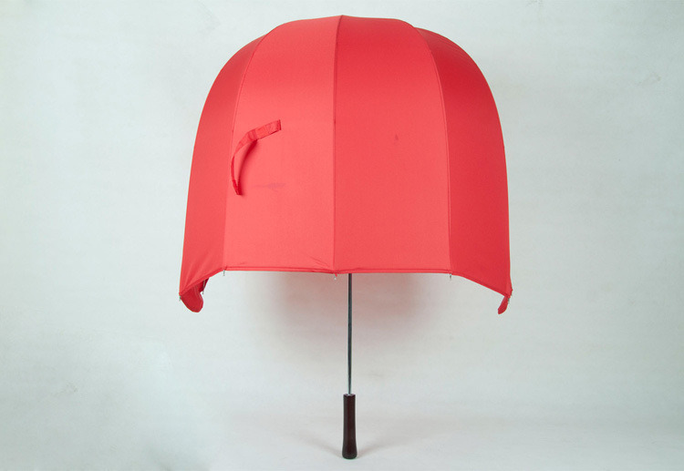 Creative Vertical Helmet Umbrella Sunshade Sunshade Large Windproof Umbrella Advertising Umbrella Gift Customization