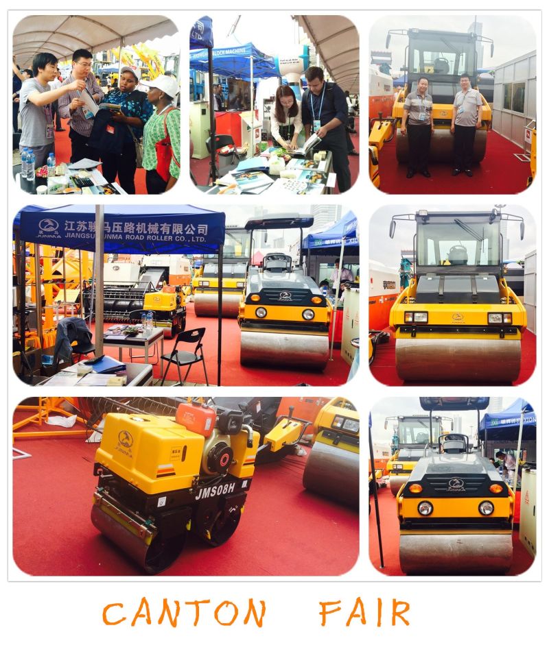 3 Ton New Condition and Double Drum Roller Vibratory Road Roller