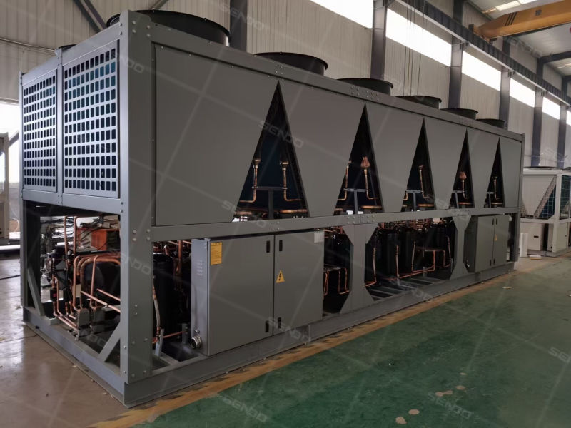 China Chiller Supplier Industrial Commercial Central Air Conditioning HVAC Air Cooled Water Chiller