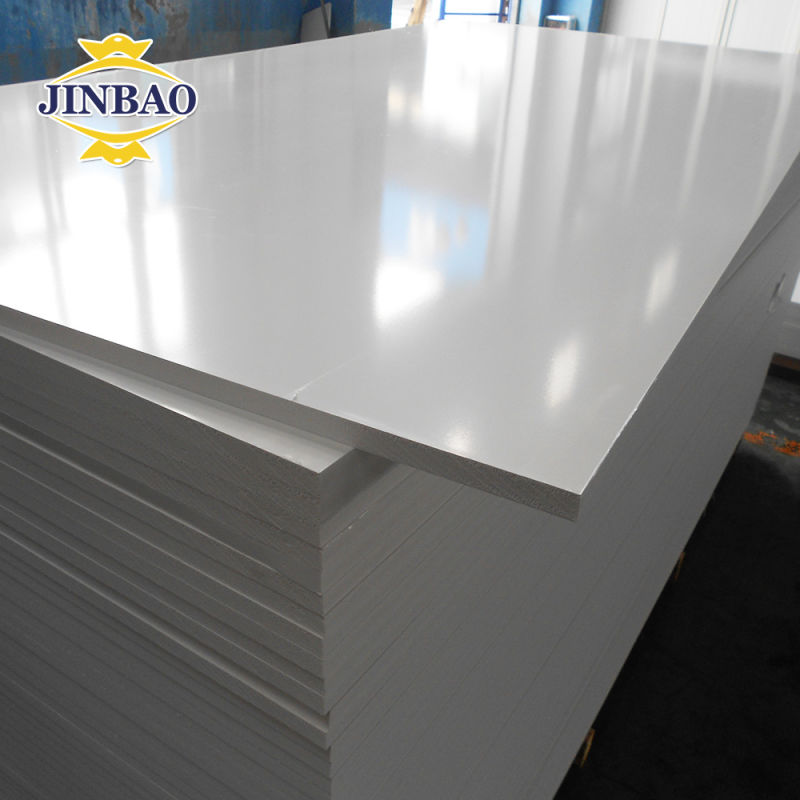 Jinbao Cheap Price of PVC Foam Wood Venetian Blind Fomex Sheet 5 mm Panel Transparent Specification