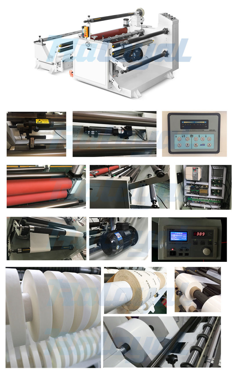 Automatic High Precision Roll to Roll Slitter for Non-Woven Fabric