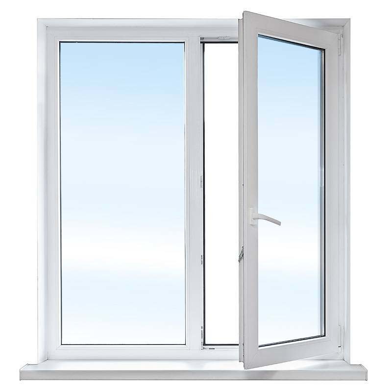 Aluminum Double Glazed Windows Hurricane Impact Windows Casement Windows