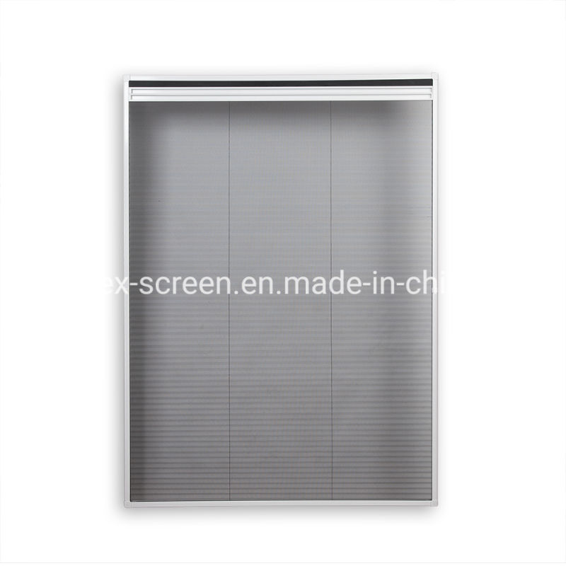 Pleated Retractable Screens for Casement Windows