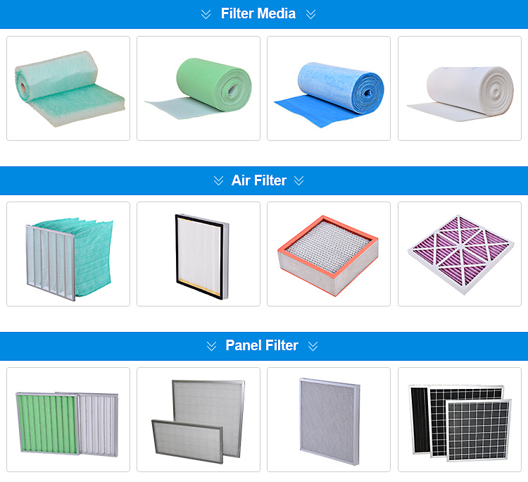Polyester Medium Filter M5 Ceiling Filter Media for Paint Booth