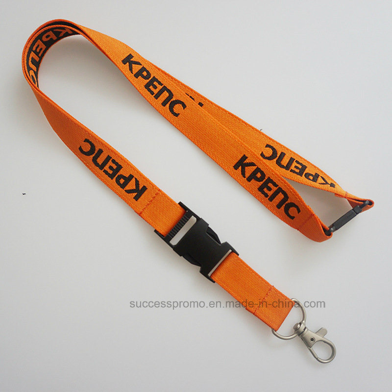 Custom Printed Polyester Lanyards with Roller Clip