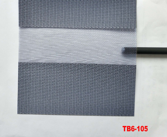 High Quality Polymer Material Zebra Shade Fabric