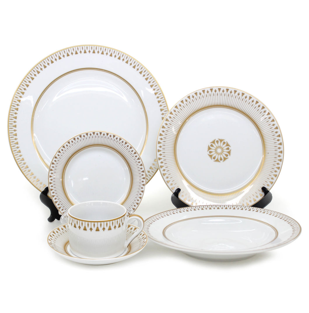 High-End Ceramic Dishes Set Sturdy Ceramic Tableware