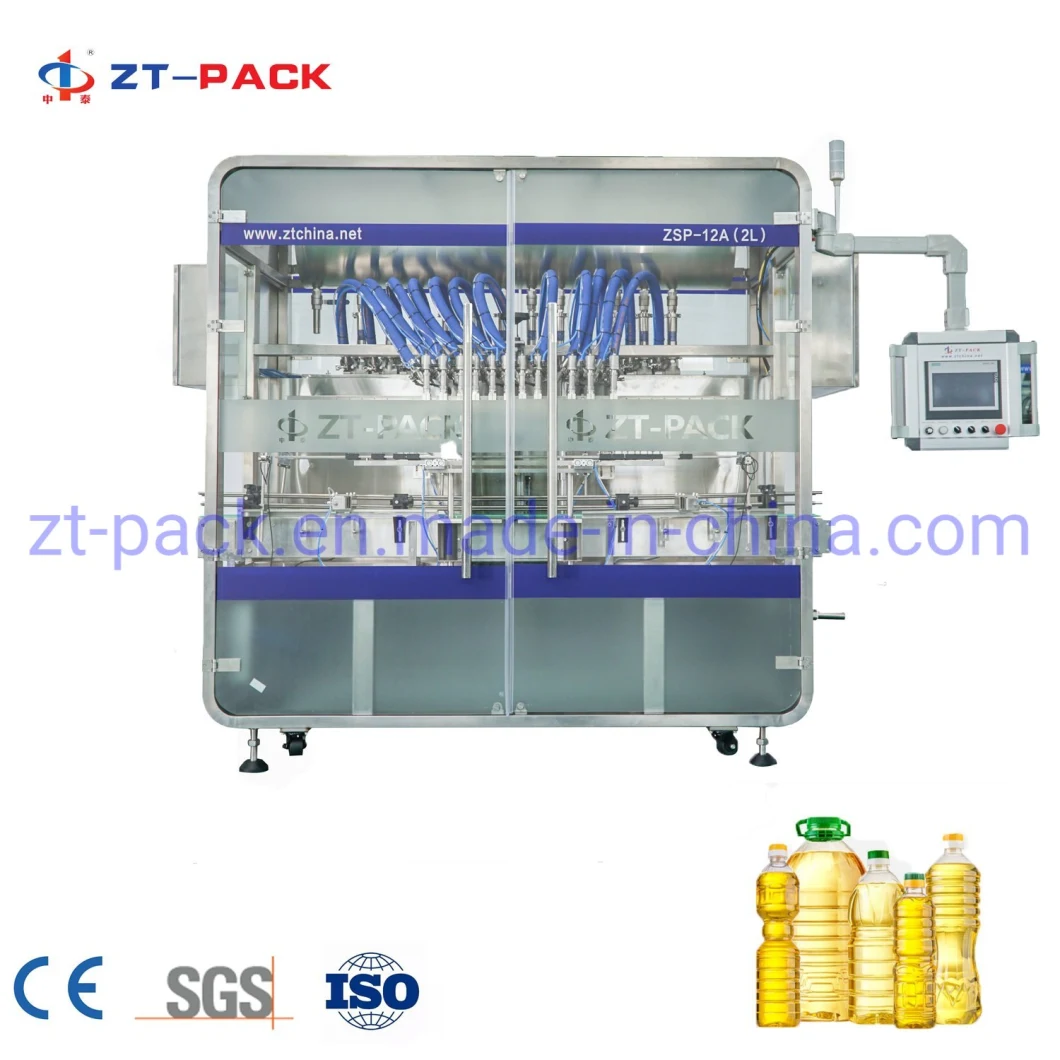 Automatic Small Cooking Edible Cooking Palm Olive Oil Filling Machine Essential Oil Bottling Equipment