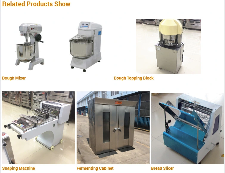 Commercial Kitchen Bakery Equipment Baking Bread Pizza Cake Electric/Gas Oven Baking Loaf Bread Rotary Oven