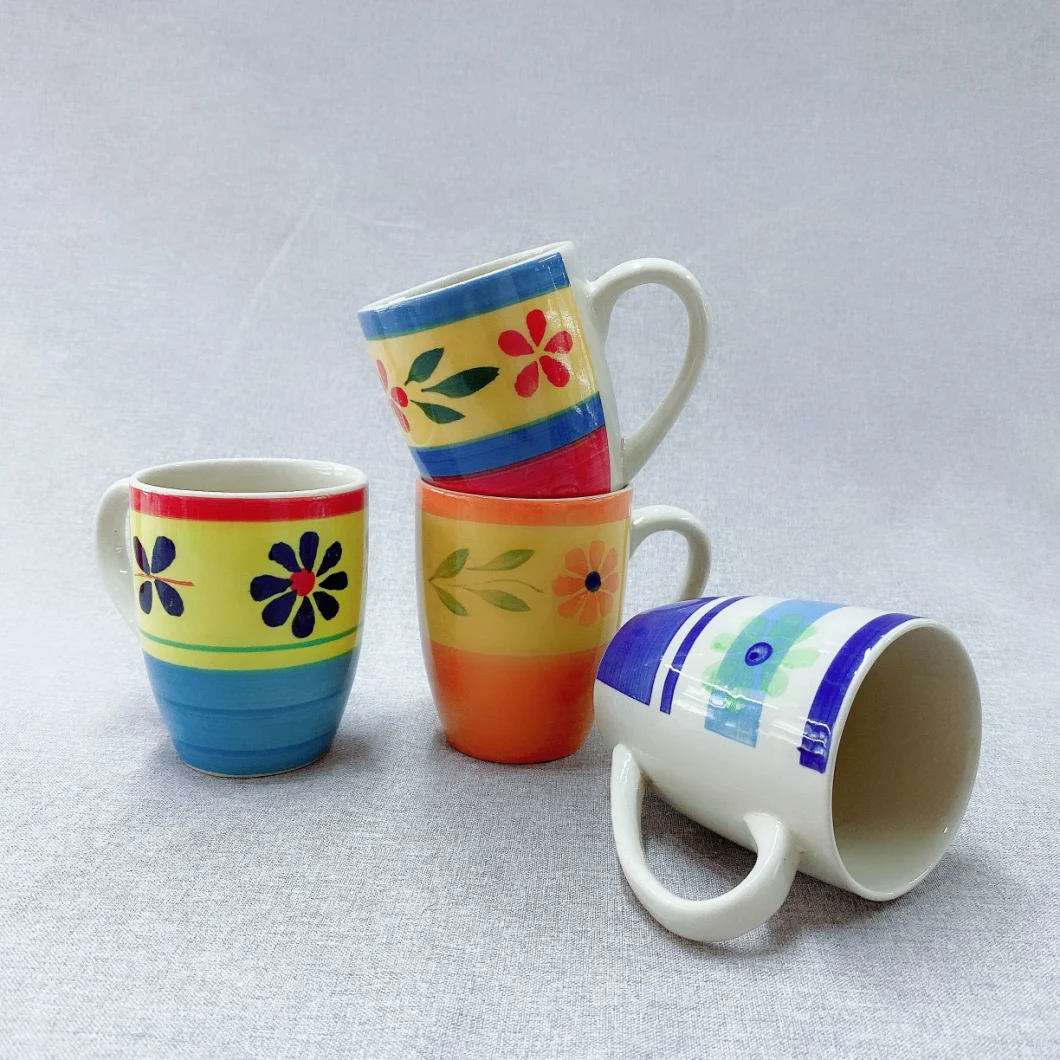 10oz Wholesale Stoneware Ceramic Mugs for Daily Use