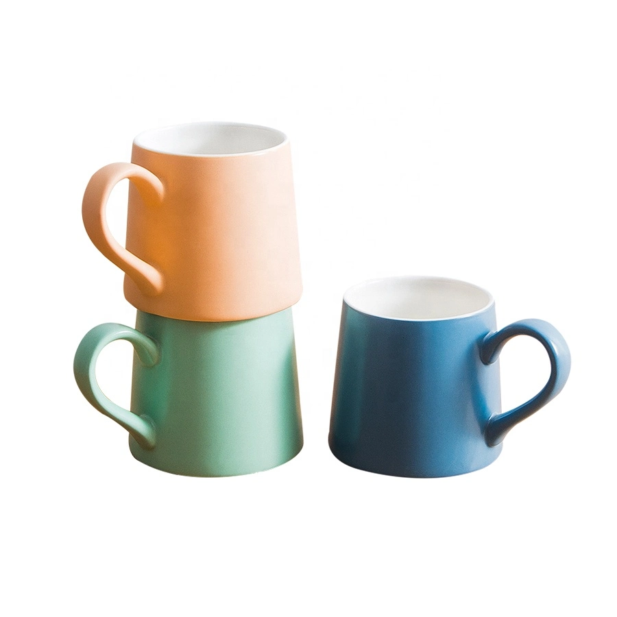 Matte Reusable Custom Logo Porcelain Coffee Ceramic Cup