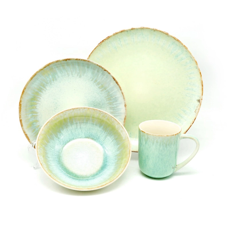 Natural Porcelain Plate Ceramic Set Ceramic Tableware