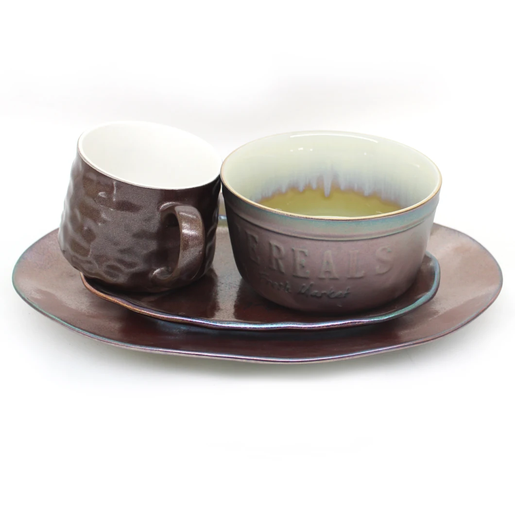 Luxury Style Ceramic Tableware Set Tableware Dish Set