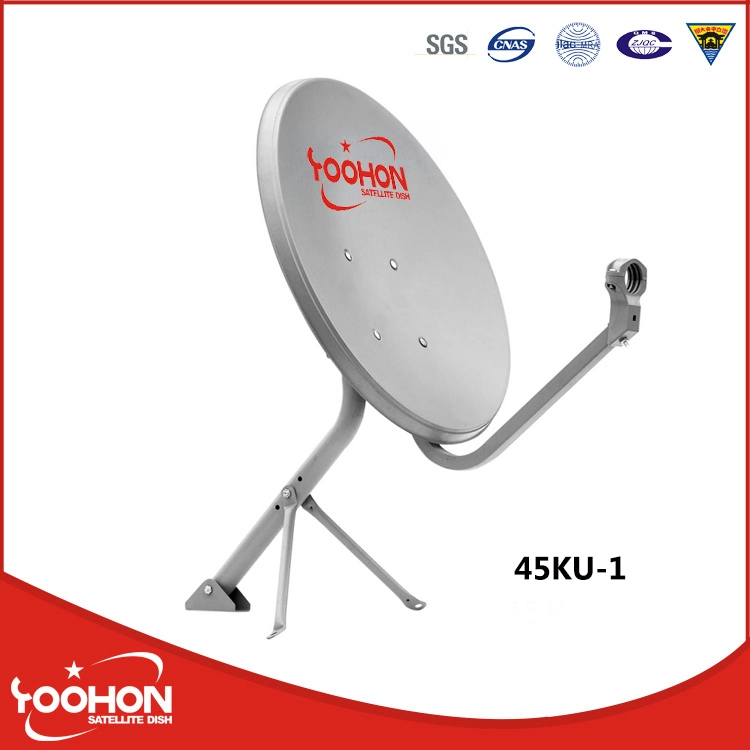 45cm Offset Satellite Dish Antenna, Small Dishes TV Antenna