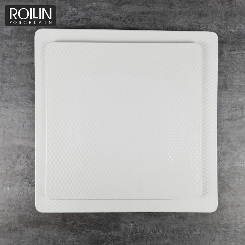 Good Quality Different Sizes Large Ceramic Square Flat Plate