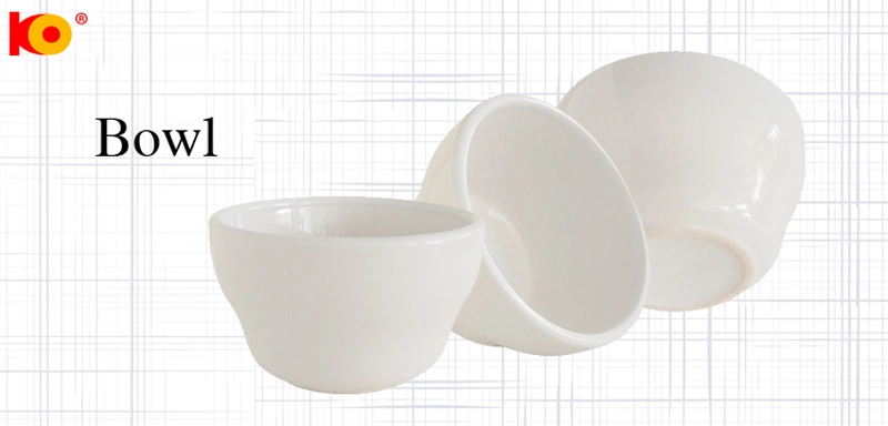 Simple Household Dinner Porcelain Ceramic Soup Rice Bowl