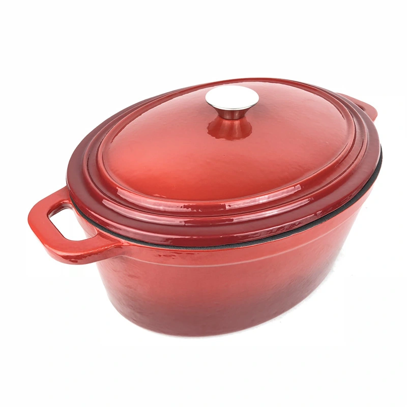 New Customized Household Cookware Oval Stew Casserole Dish