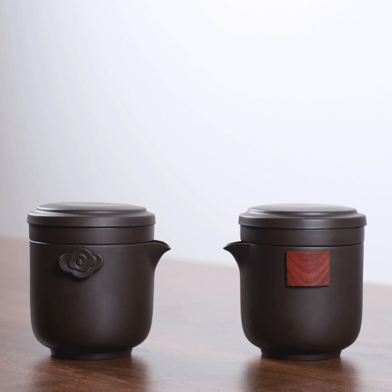 Purple Sand Fast Passenger Cup Ceramic Portable Tea Cup Home Office Tea Ceremony Gift Customization