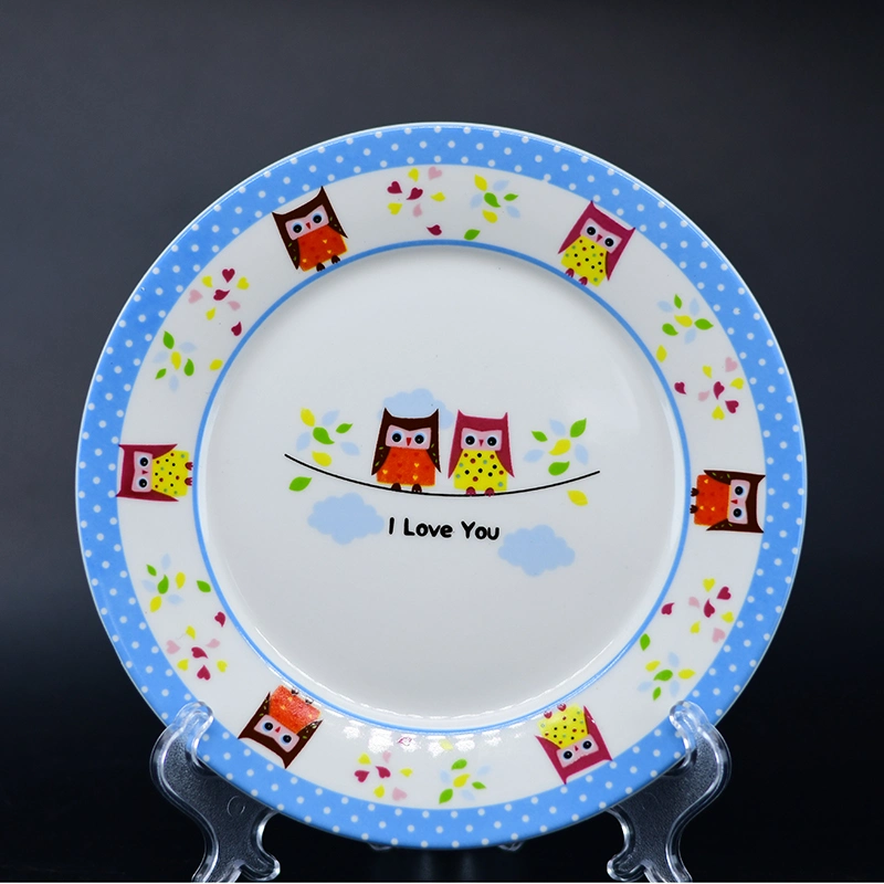 High Quality Porcelain Promotion Ceramic Children's Tableware for Daily Use